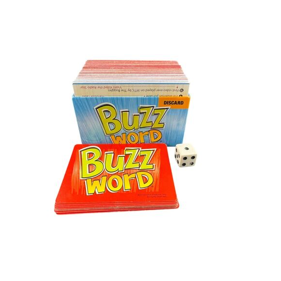 BuzzWord Game by Patch Products Replacement Parts Question Cards - Picture 1 of 2